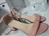 Women's Thick Heel High Heel Women's Fashion Sandals Summer Buckle Shoes 5 Cm