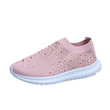 Spring And Autumn New Fashion Leisure Water Drilling Flying Women's Sports Style Casual Women's Single