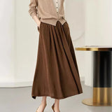 Autumn Suit Hit Fake Two V-Neck Knitted Cardigan / Actually Tight Waist Half-Dressed