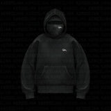 Double Hat Unique Design Hooded Hooded Jacket Autumn And Winter New Men's And Women's Same Loose Y2K