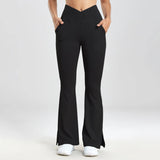 Dance Wide Leg Hip Raise High Waist Casual