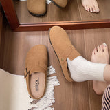 Women's Birken Shoes Lefor Shoes Single Shoes Soft Soles Small Shoes Autumn Winter Sen Line Retro Women's