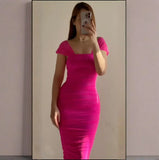 Summer New Women's Decoration Waist Sexy Folding Tight