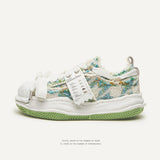Shoe Shopping Ticket Deconstruction Dissolving Shoes Small Fragrant Wind Thick Soles Of Men's Shoes Trendy Shoes Men's And Couples