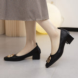 Temperament French Way Spring And Autumn New Professional Work Shoes Temperament Fairy Casual Single Shoes Women's