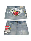 New Hot Girl Denim Skirt With Buttocks In E-Commerce In Spring And Summer Shows That Y2k Is Thin And