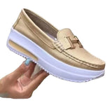 Women's Shoes Casual Mother Lefu Shoes Spring And Autumn With A Foot Pedal Shoes Single Shoe