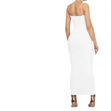 Zingj Women's Ins Sexy Sling Temperament Sling Dress Open Back Slim Dress Female
