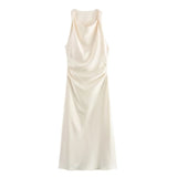 New Silk-Shythm-Suffless Dress