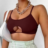 Women Sexy Bustiers Corsets Sleeveless Strap Tank Vest Clubwear Crop Tops Bodycon Slim Tank Vest Push Up