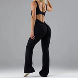 Tight Yoga Jumpsuit Year Casual Emptiness And Imprinting Sports Slimming