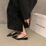 Zingj Shoes 2023 New Spring And Summer Pointed Temperament Small Single Shoes-Outfit