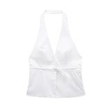 Spring Style Waistcoat With Belt Collar And Vest