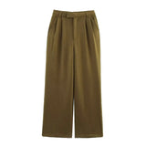 Women's Explosive-Blend Jacket Jacket + Straight Trousers