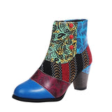 2025 Autumn And Winter New British Style Coarse And Martin Boots Women Wish Large Size Water Drill Women Short