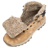 High-Top Snow Boots Cotton Shoes Winter Plus Velvet Warm Men's Leisure Outdoor Hiking Leisure