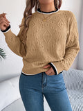 Shooting 2025 Autumn And Winter Casual Sleeve Long-Sleeved Sweater Women's