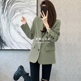 Zingj Spring And Autumn New Small Suit Jacket Female Hot Style Temperament Leisure Slim Show Thin Students Small Suit