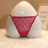And Korean Transparent Lace Thong Women Feel Scarless Solid Color Dots To See The Hot High-Sladen