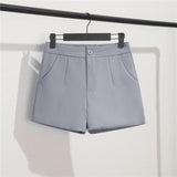 Zingj Female 2024 Spring And Summer New Korean Version High Waist Slim Loose Straight Wide Leg Pants Rice White Casual
