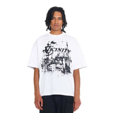 House T-Shirt White Vic Short-Sleeved SHOOTING HOUSE TEE WHITE Same Printed