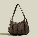 Vintage Pu Leather Y2K Crossbody Bag-Outfit