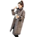New 2025 Autumn And Winter Plus Thick Medium Long Imitation Lamb Hair Small Hair Coat