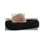Wear Thick-Sed Haired Slippers Women 2025 Autumn And Winter Plush Indoor Home Lazy Cotton Slippers