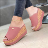 Summer New Women's Shoes And Thick-Soled Slippers