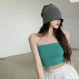 New Summer Breast-Wear Thai Sexy Hottie Small Sling With Short Vest Women Wrapped In Pure Desire