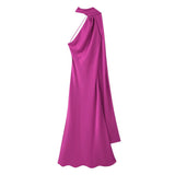 New Women's Fashion Simple Ribbon Hanging Neck-Laught Long