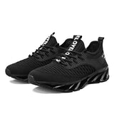 Men's Shoes Junior Outdoor Running Shoes Low Casual Shoes Fly Weave Fish Scale Net Cloth Breathable