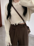 Elegant Women Sweater Knitted Basic Pullovers O Neck Loose Soft Female Knitwear Jumper Casual Fashion 2023 Autumn