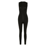 Spring Sleeveless Slim Fit High Sports