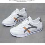 White Students Sports Leisure Flat Shoes Large Size Small White Shoes Women 2025 New Spring Breathable