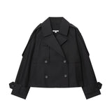 Women's Clothing Explosion Fashion Splash-Proof Short Wind
