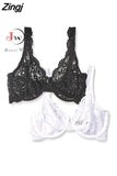 Women's Lace Unlined Underwire Push Up Bra Full Lace Brassiere Underwear Bras Lingerie Intimates Bralette