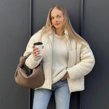 Explosion Women's Autumn And Winter New Street Fashion Knit Cotton