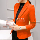 Spring And Autumn New Professional Suit Suit Dress Long-Sleeved Korean Temperament Slim Slimming Small Suit Jacket Female