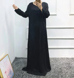 Cotton Blend Cool Solid Color Three-piece