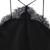 Women's 2025 Summer New Sexy Lace Asymmetric Slings Fashion Sexy Design