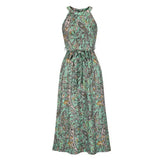 Women's Dress New Summer Sexy Fashion Milk Silk Print Floral