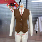 Vest Women's Sleeveless Cowboy Vest