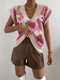 Collared Threaded Silk Sweater Temperament Fashion Knitted
