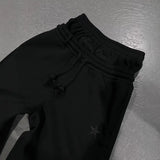New Popular Five-Pointed Star Printing Series Of Young Couples Casual Fake Two Broad-Legged