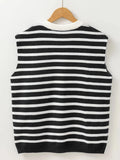 Wind Bows Short-Sleeved Knitted Shirt Lady
