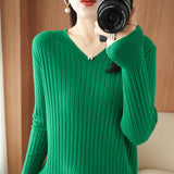 Zingj Sweater Female 2023 Spring And Autumn Knit Bottom Shirt Fashion Slim Long Sleeve Skin-Friendly Soft Bottom Top-Outfit