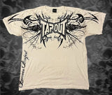 Street Demon Skull Tide Brand New Printed T-Shirt Gothic High Street T-Shirt Round