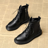 Women 2025 Autumn Martin Boots Short-Boxed With Coarse And Female Boots Korean