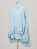 Short Skirt 2025 Autumn And Winter New High-End Splicing Lotion Leaves To Slimming Dress